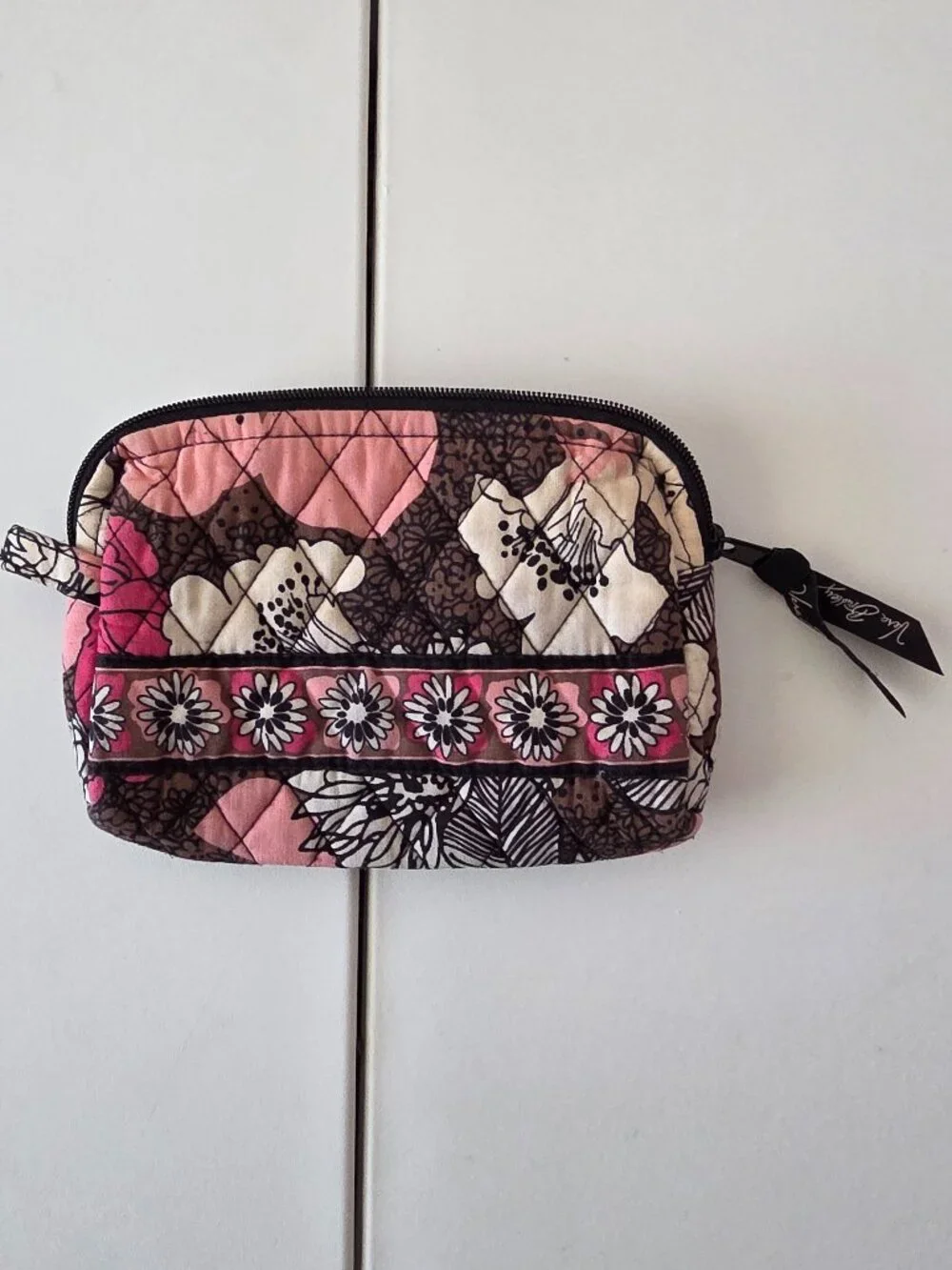 Vera Bradley Set Soft Eyeglass Holder Small Cosmetic Bag